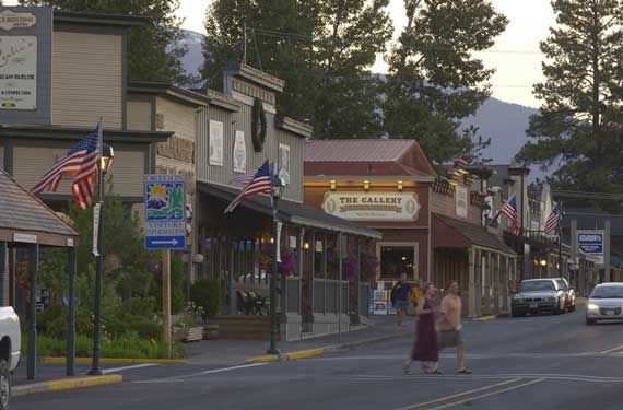 downtown Sisters Oregon