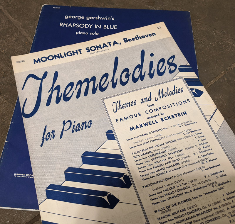 sheet music, classical