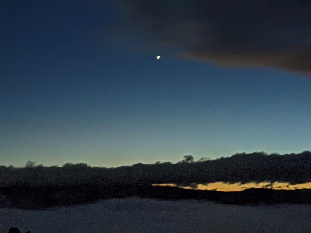 saturn jupiter conjunction closeup